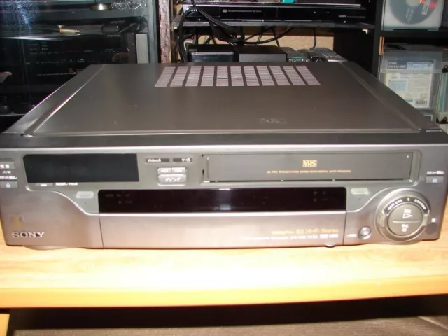 Sony WV-H2 Hi8 VHS W Pont 8mm Vidéo Enregistreur Cassette Maintenu Actif Article