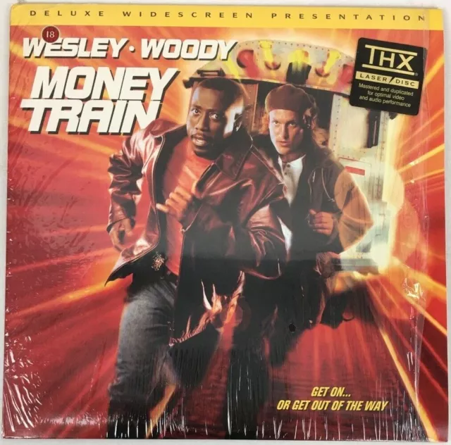 Money Train (1995) NTSC CLV 1996 Laser Disc THX Deluxe Widescreen Dolby - Mint
