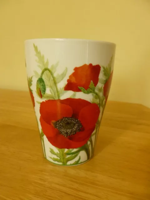 Cardew Design Coffee Tea Mug Cup Poppy Design