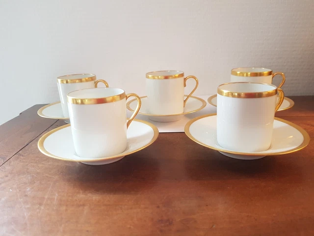 Niderviller - Service à Café De 4 Tasses Litron - Signées
