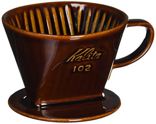 Kalita Keramik Kaffee Tropfer Brown für 2-4 Becher # 02003 F/S W/Tracking #