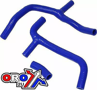 Tuyau 09-12 Crf450 Bleu Kit 3, Tuyau De Radiateur En Silicone Honda, Psychic Mx-