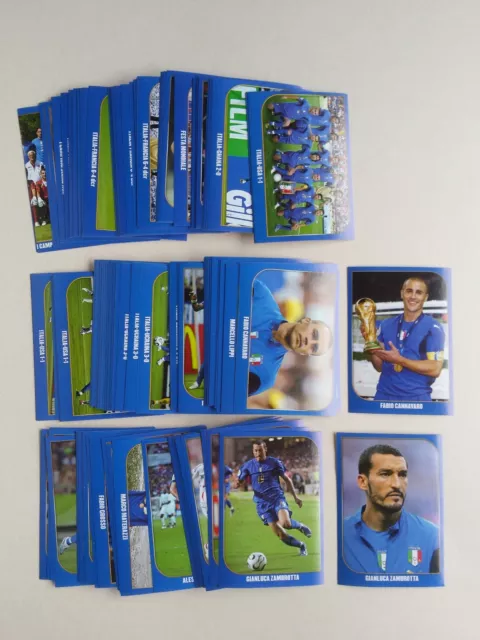 Serie Completa Figurine Calciatori Panini  Campioni Del Mondo Wc 2006 Stickers