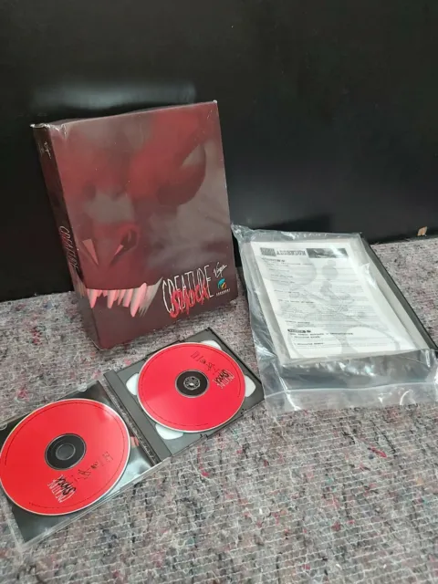 classic CREATURE SHOCK - BIG BOX EDITION - PC CD ROM.