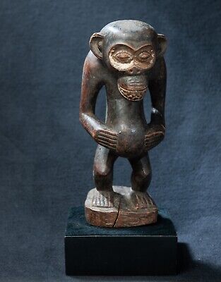 Kongo Zoomorphic Figure, D.R. Congo, Central African Tribal Art.