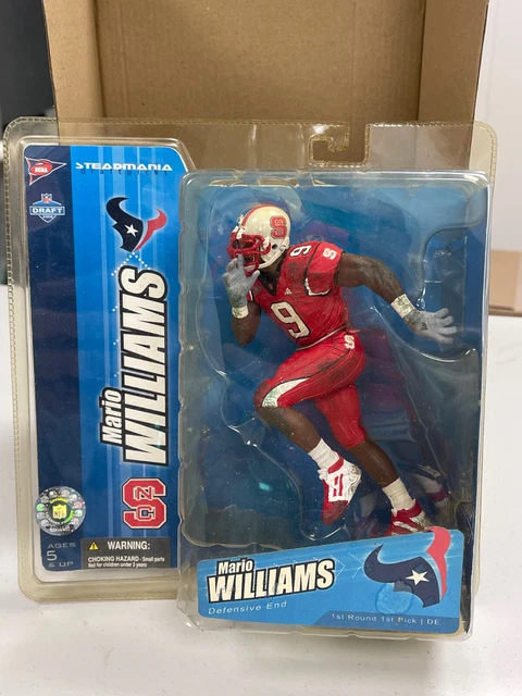 Custom Mario Williams NC State Wolfpack McFarlane Figure #1 Pick Texans NO BASE