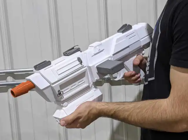 DC-17M Republic Commando Blaster Replica - 3D Printed Prop For Cosplay & Display