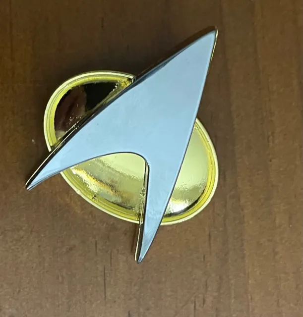 Star Trek The Next Generation Communicator Badge - Solid Metal Free Post