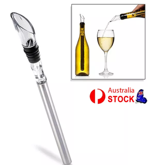 Stainless Steel Wine Chiller Wine Chilling Rod Wine Bottle Cooler Cooling Sticks