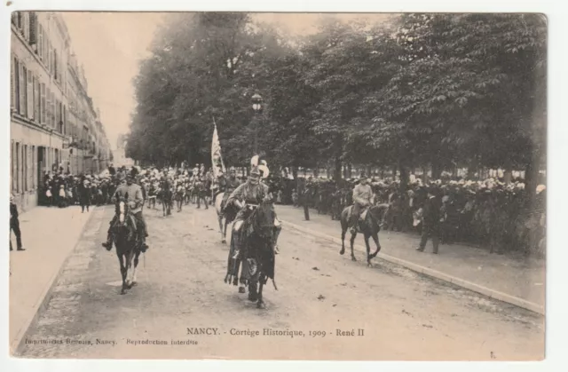 NANCY - CPA 54 - Cortège Historique 1909 - René II