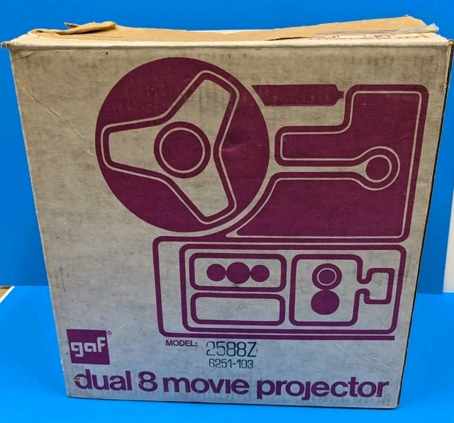 GAF 438-M2 Projector Belt & Tire Set | 2 Belts + 2 Tires With Instructions