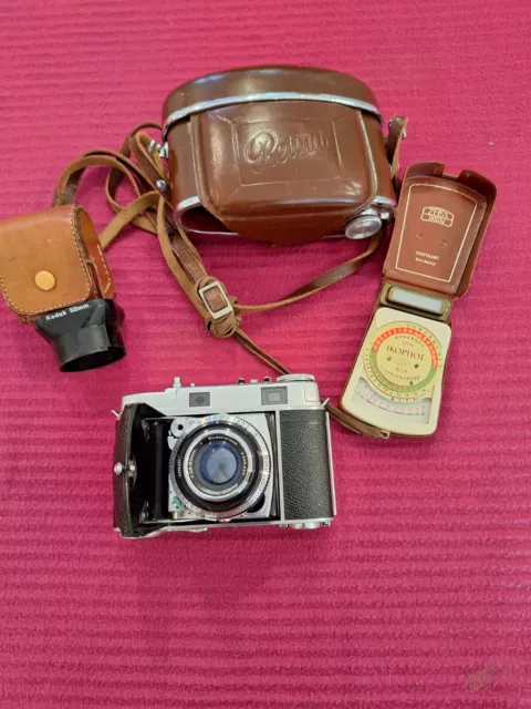 Appareil photo Kodak Rétina IIC – Grand « C » - 2,8/50mm Heligon Rodenstock