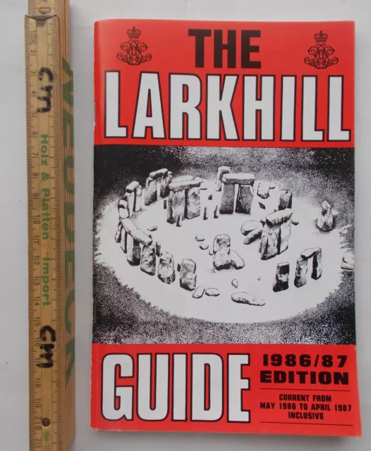 The Larkhill Guide 1986-87 GB Garrison 14th Regiment Royal Artillery Artillerie