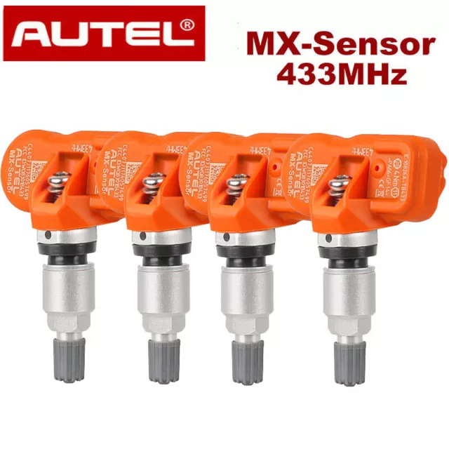 4X Autel TPMS RDKS RDK Reifendrucksensor 433 Audi Skoda VW Ford Benz Skoda BMW