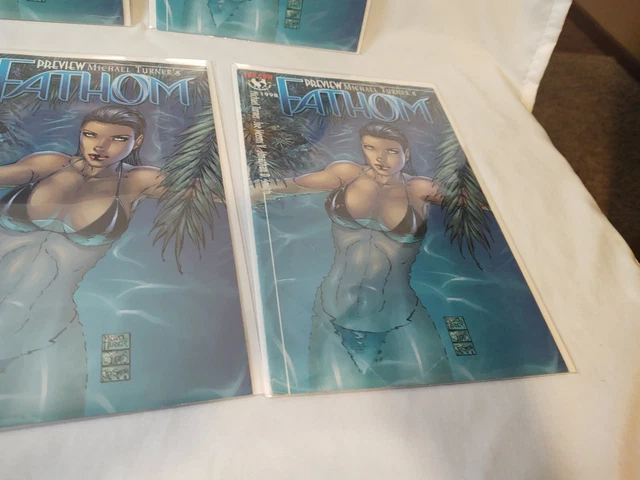 9 Fathom: Preview Special 1st Appearance Michael Turner Top Cow Comic Book 6