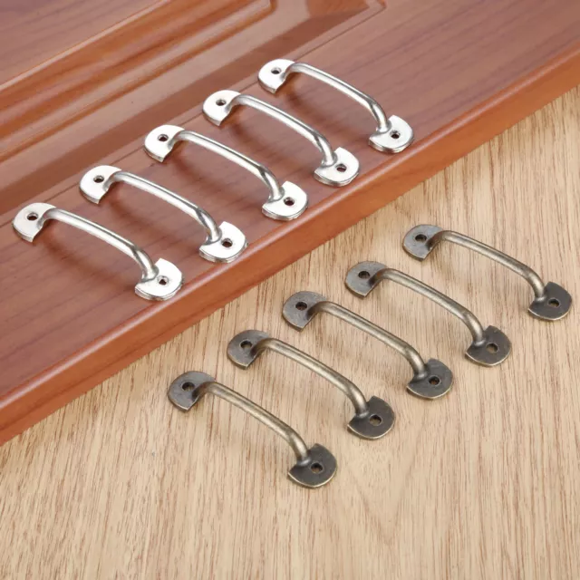 5pcs Retro Stylist Dresser Jewelry Box Door Handles Drawer Pulls Cabinet Knobs