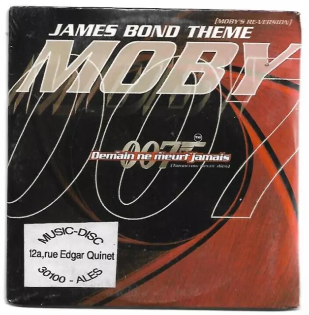 Moby : Demain Ne Meurt Jamais (James Bond Theme) ▬ New Cd Neuf