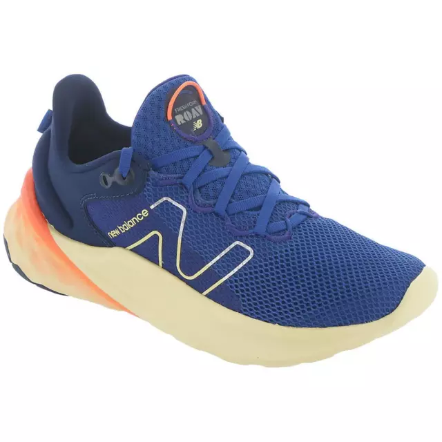 NEW BALANCE MENS Fresh Foam Roav v2 Blue Running Shoes 12 Medium (D ...