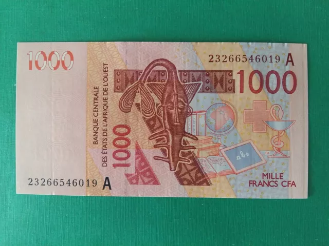 COTE D'IVOIRE 1000 francs CFA BCEAO 2003 A UNC 2023 NEUF AFRIQUE DE L'OUEST