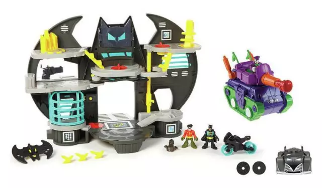 Brand New In Box Fisher Price Imaginext DC Super Friends Batcave Gift Set