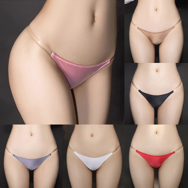 Donna Vita Bassa Regolabile Tanga Mutandine Sexy Slip Biancheria Intima