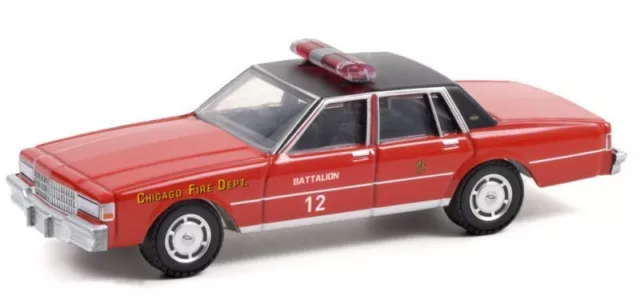 CHEVROLET Caprice - 1990 - Chicago Fire Dept. - Greenlight 1:64