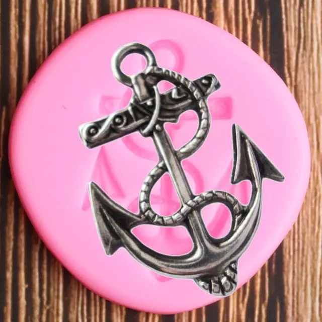 Anchor Fondant Silicone Mold Cake Chocolate Gumpaste Mould Clay Resin Tool