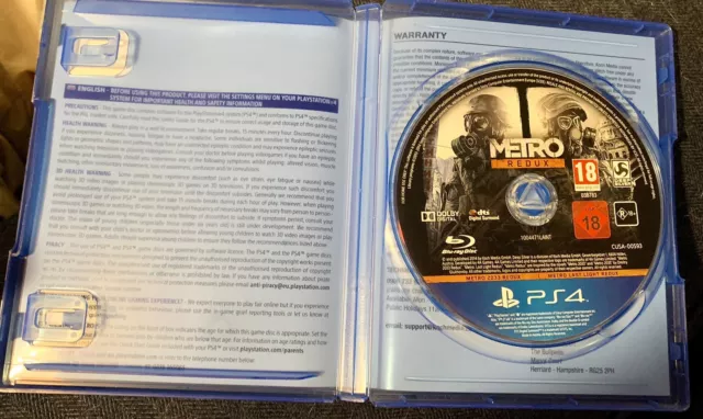 Metro Redux (Sony PlayStation 4, 2014) 3