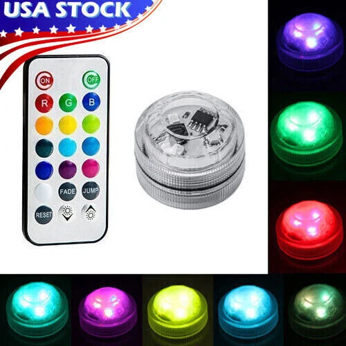 Colorful LED Lights Car Interior Accessories Atmosphere Lamp W/ Remote Control