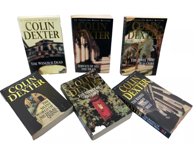 Colin Dexter Book Bundle set of 6 Books