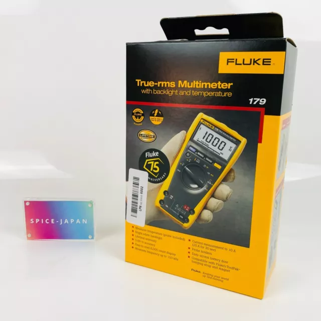 Fluke 179 Digital Multimeter Backlight Specification True RMS Value fluke179