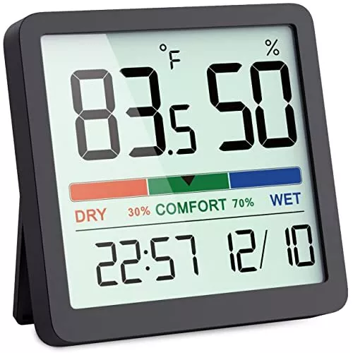 Humidity Gauge Indoor Thermometer - Digital Indoor Humidity Sensor Room 1