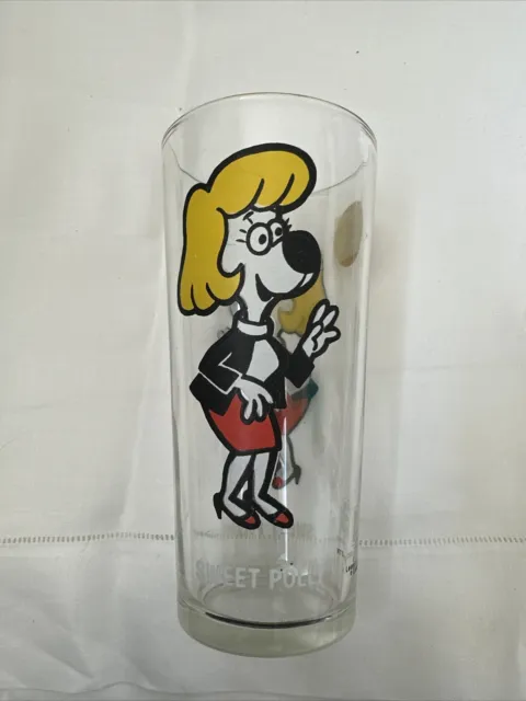 Rare 1975 Vintage Sweet Polly Pepsi Cola Collector 5 1/4" Glass Nice Condition
