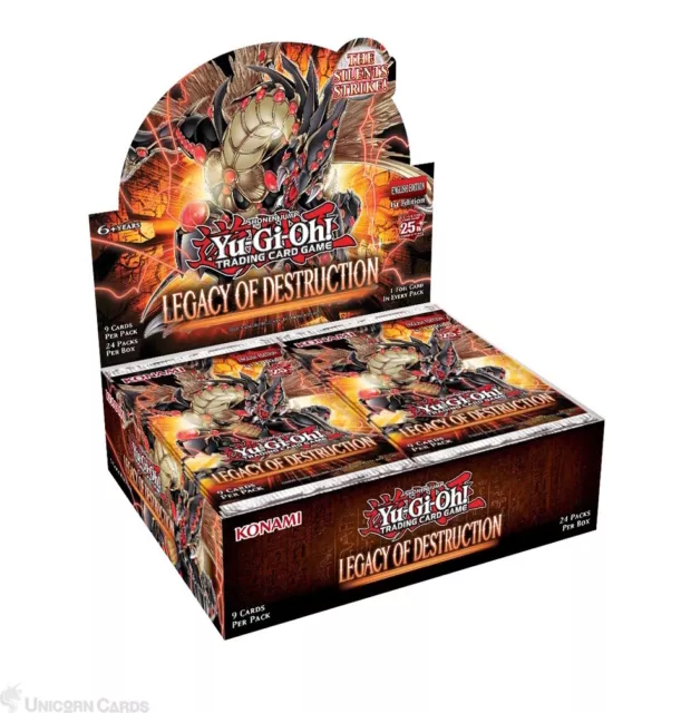 YuGiOh! Legacy of Destruction 1st Edition Booster Box