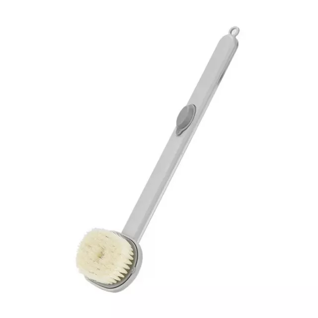 Body Brush Shower Scrubber Lotion Applicator Sponge Bath Back Brush Long Handle