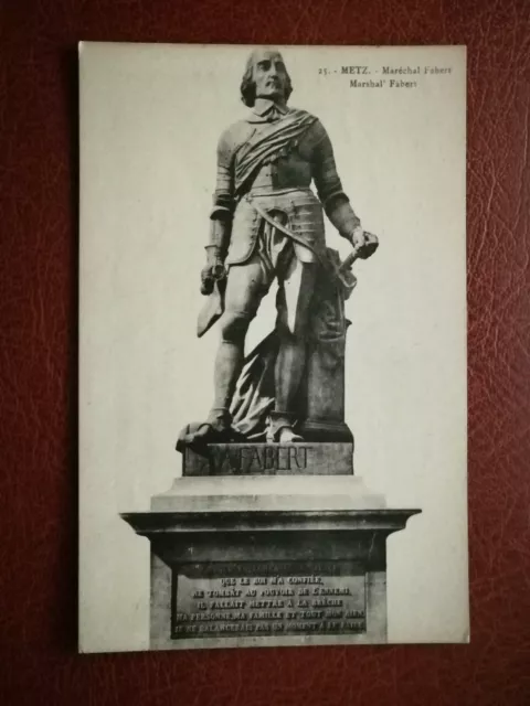 CPA - 57 - METZ - Maréchal Fabert
