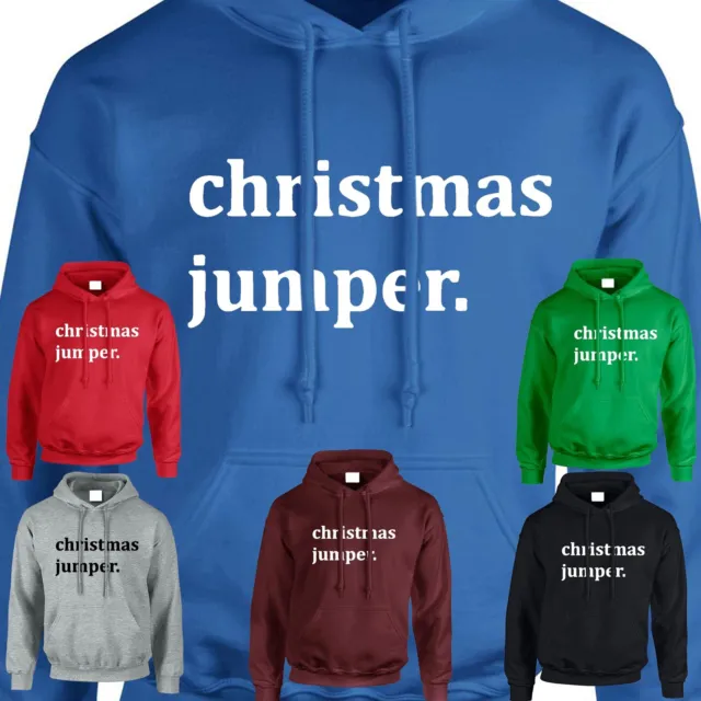 Christmas Jumper Men Kids Hoodie Funny Christmas Santa Xmas Jumpers Ugly Jumpers