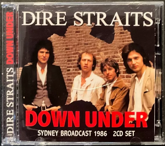 DIRE STRAITS New Sealed Ltd Ed 2024 LIVE 1986 AUSTRALIA CONCERT 2 CD SET