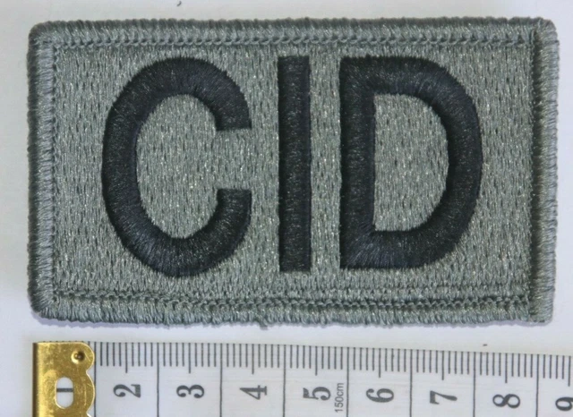 ORIGINAL ISSUE US Army Cid Criminal Investigation Dept Mp Patch On Acu ...