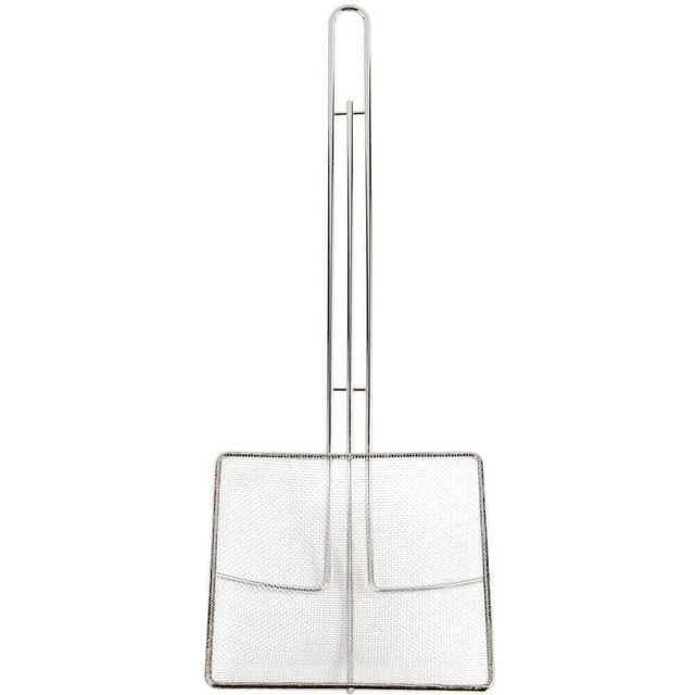 Fryer Skimmer - Mesh 7" Square, Fine Mesh
