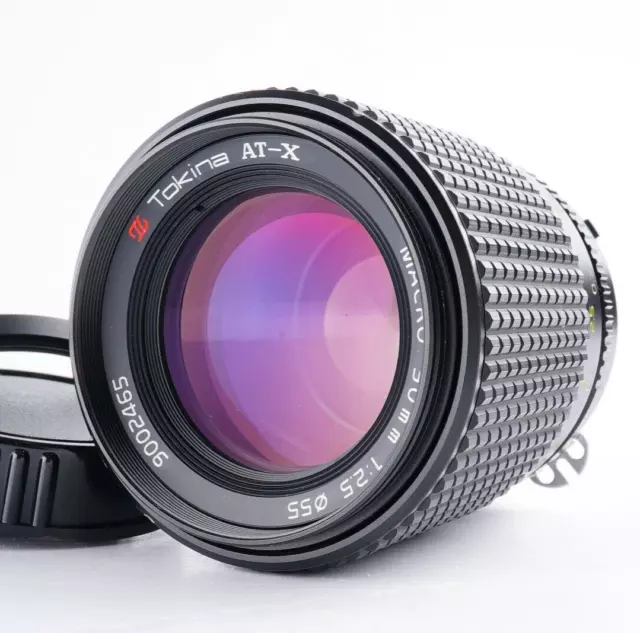 ASIS Tokina AT-X MACRO 90mm F/2.5 MF Lens For Nikon F mount w/ Filter From JAPAN