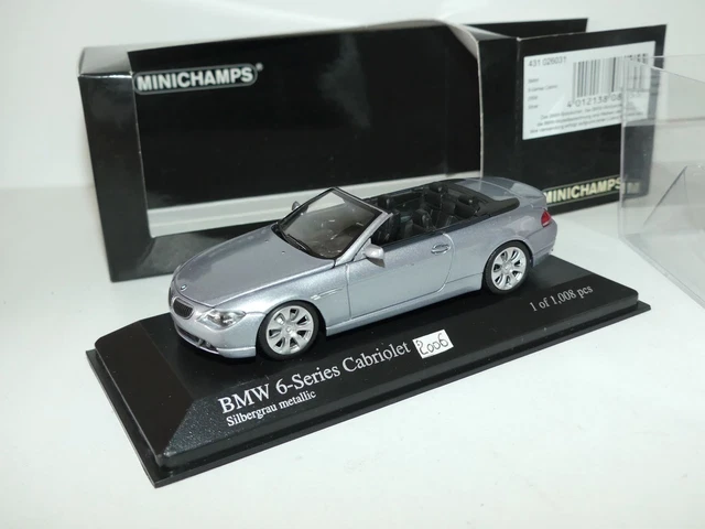 BMW 700 CABRIOLET Bleu MINICHAMPS 1:43 de reference 400 023730