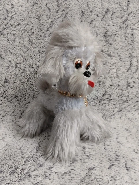 Chien Caniche Blanc Vintage - Peluche Pyjama - Déco Chambre Enfant