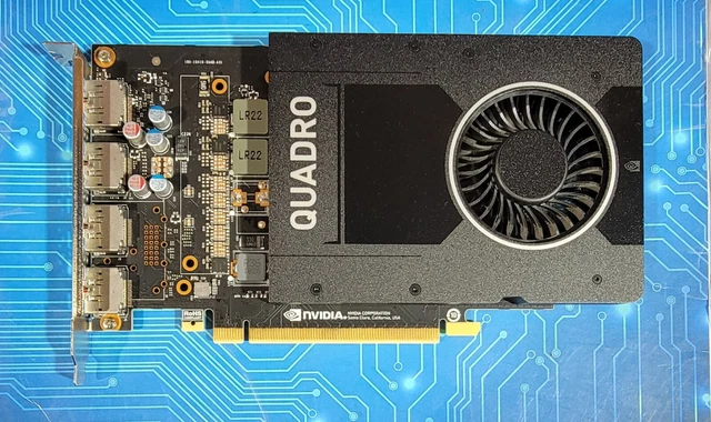 5GB Nvidia Quadro P2000 GDDR5 4x DP PCIe Video Graphics Card