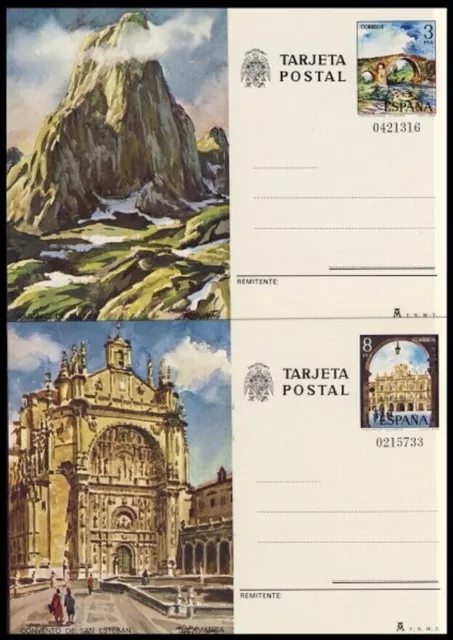 España 1979 Enteros Postales Nuevos Spain - Edifil 119-120