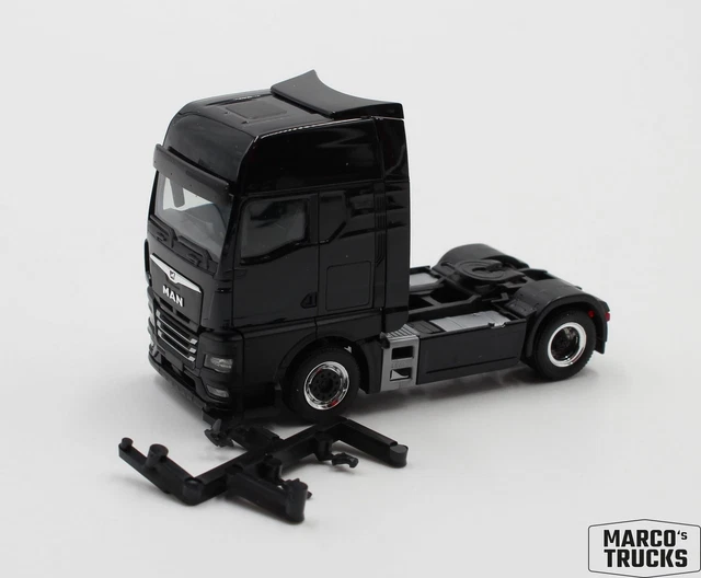 Herpa Modello Di Camion MAN TGX GX Schwerlastzugmaschine Luftgefedert, In Scala 1:87, Pezzo Da Collezione, Modello Tedesco, Statuetta Plastica - Foto 9