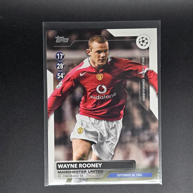 Carte à Collectionner Wayne Rooney Manchester United 2005 Dédicacée - Shoot Out TCG, Gradée Authentic