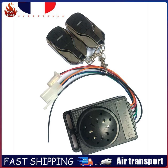 RC Electric Scooter Alarm Security System Waterproof Moped Anti-theft Alarm