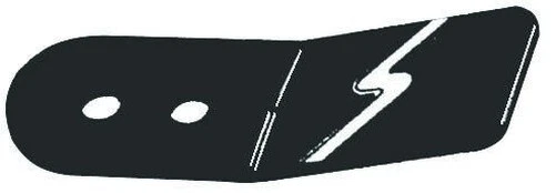 Languette Nylon Noir Marque Osculati 58.021.00