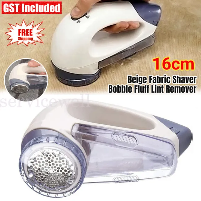 Electric Lint Remover Clothes Ball Fluff Fabric Shaver Fuzz Pilling Battery